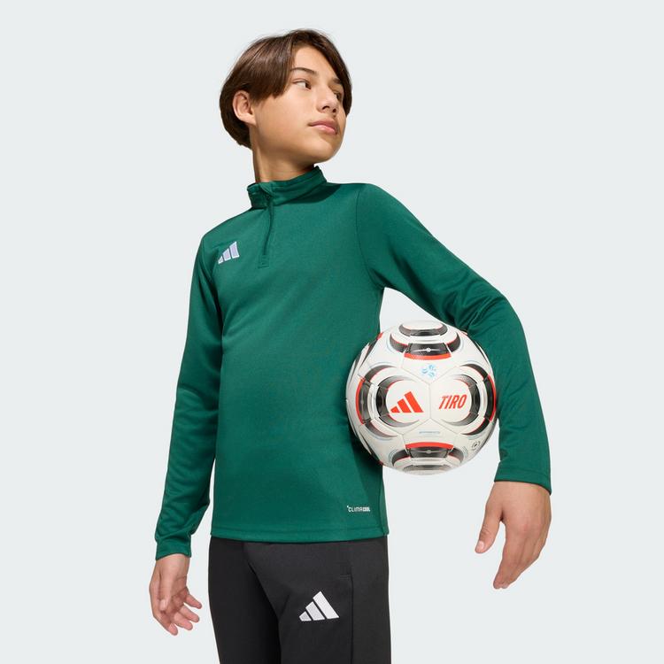 adidas adidas Entrada26 Kids Trainingsoberteil Trainingsjacke Kinder - Team Dark Green / White - 1 | SportScheck