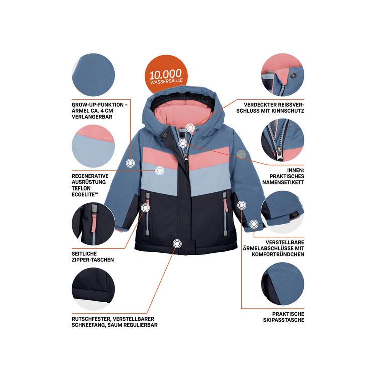 first instinct by killtec first instinct by killtec Skijacke mit Kapuze Skijacke Kinder - Blau3032 - 3 | SportScheck