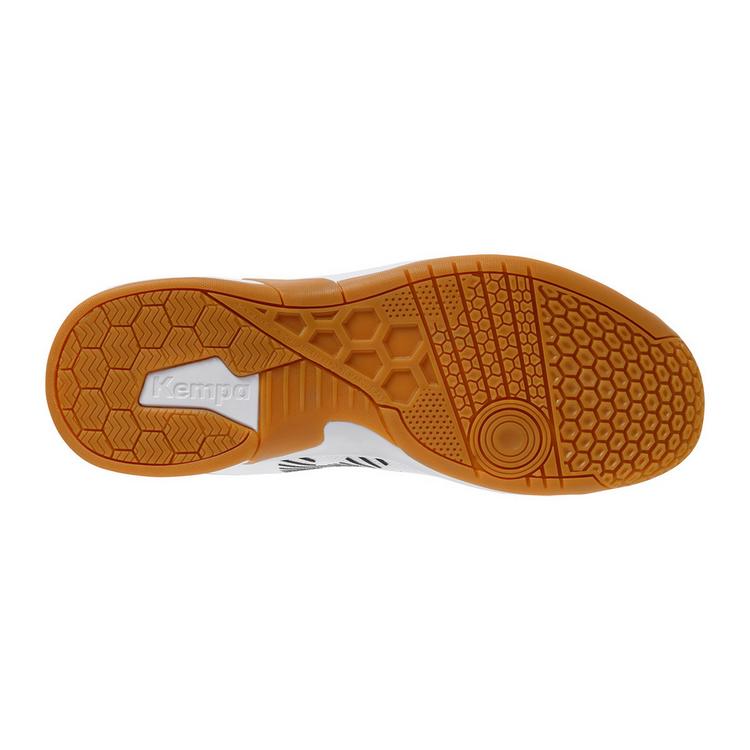 Kempa Kempa Kourtfly Three Hallenschuhe - wei&szlig;/rot - 0 | SportScheck