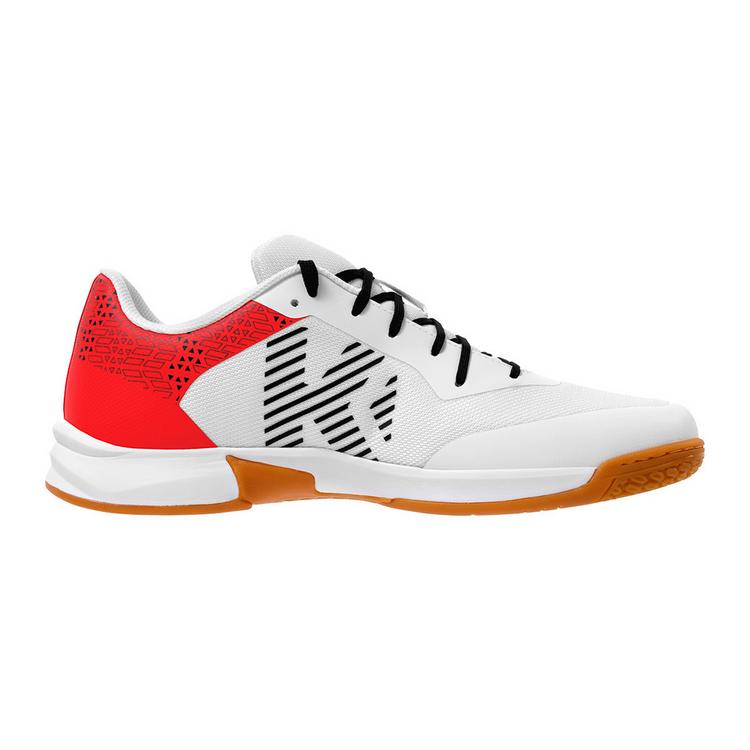Kempa Kempa Kourtfly Three Hallenschuhe - wei&szlig;/rot - 0 | SportScheck