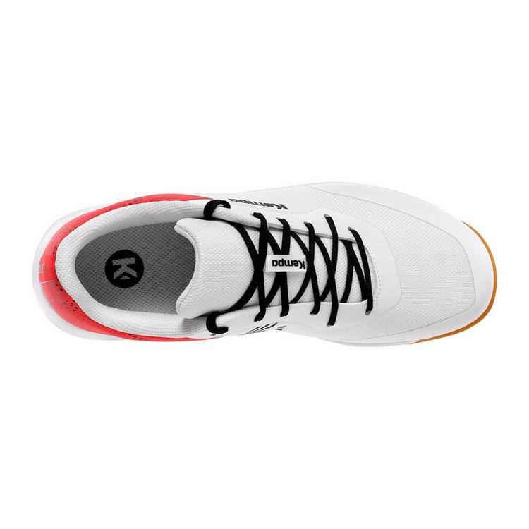 Kempa Kempa Kourtfly Three Hallenschuhe - wei&szlig;/rot - 1 | SportScheck