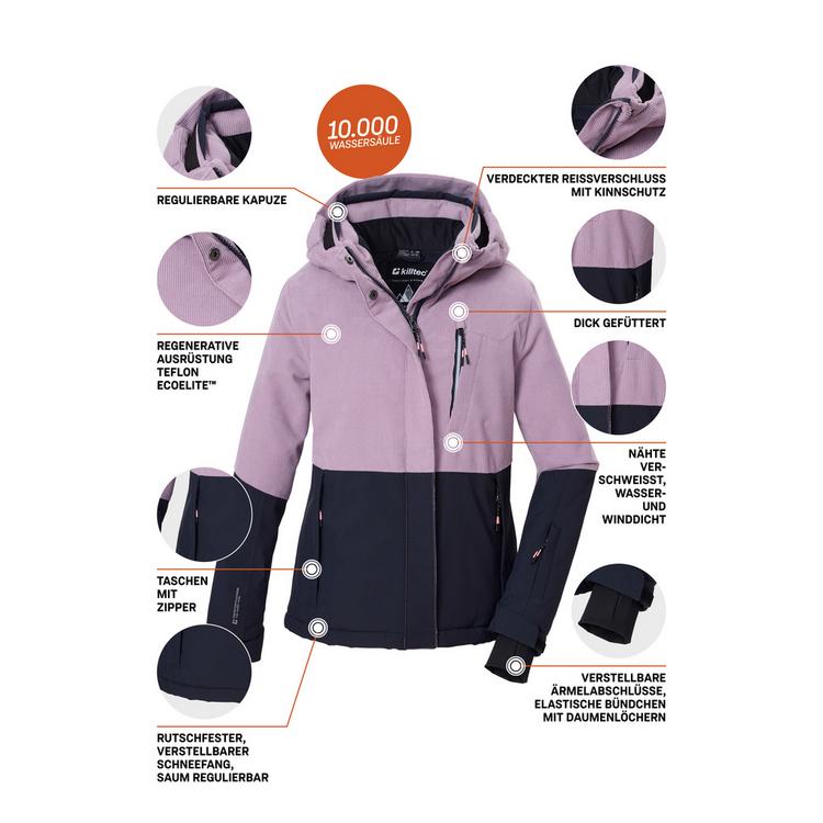 KILLTEC KILLTEC Skijacke Kinder - Rose4029 - 3 | SportScheck