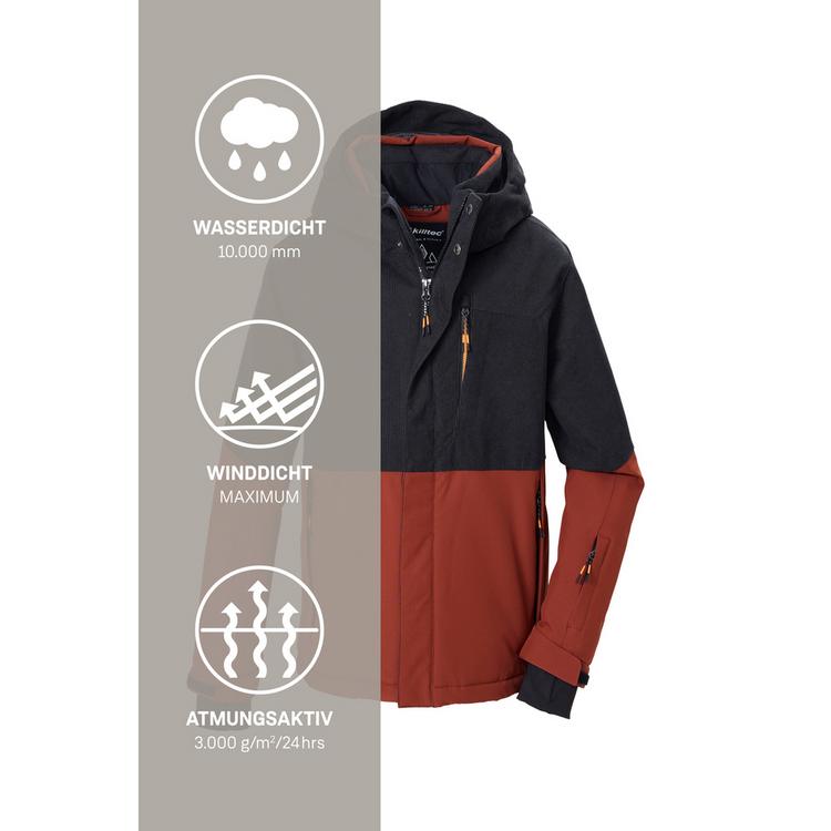 KILLTEC KILLTEC Skijacke Kinder - Schwarz0110 - 4 | SportScheck