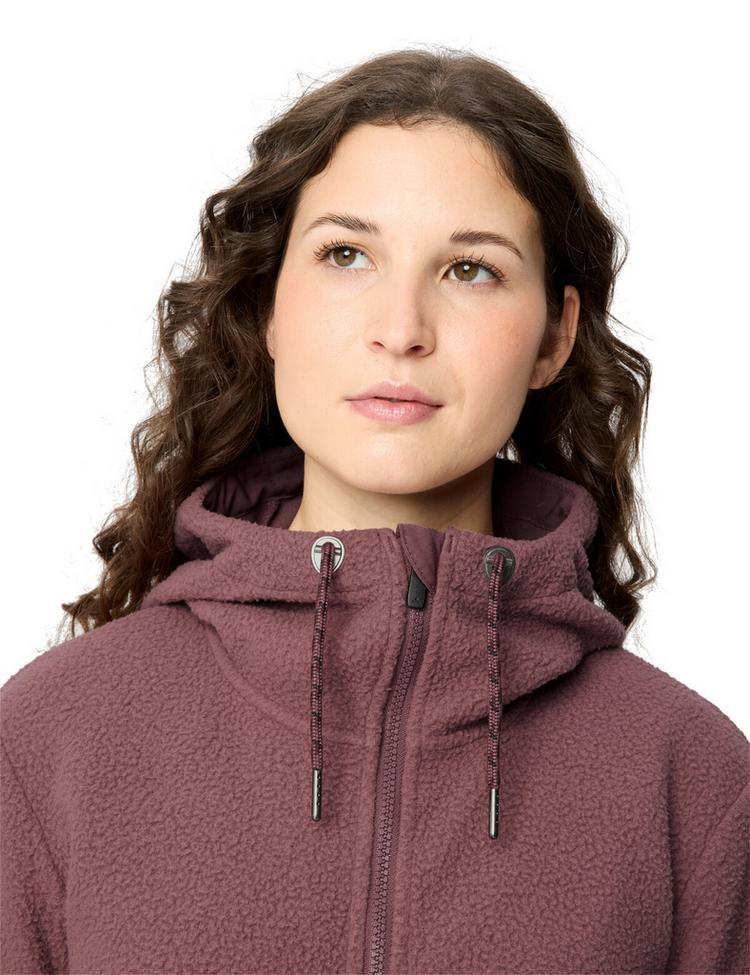 VAUDE VAUDE Women's Manukau Fleece Jacket II Outdoorjacke Damen - ruby dusk - 1 | SportScheck