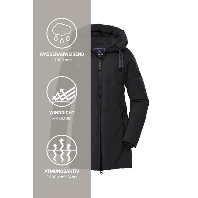 G.I.G.A. DX by killtec G.I.G.A. DX by killtec GW 30 WMN QLTD PRK Funktionsmantel Damen - Schwarz0110 - 4 | SportScheck