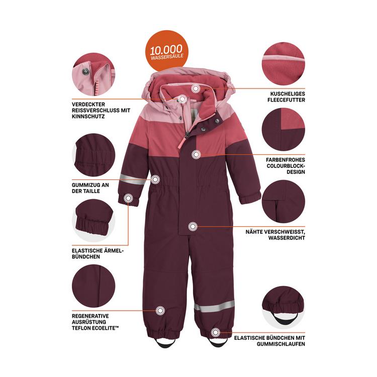 first instinct by killtec first instinct by killtec FIOW 54 MNS ONPC Skihose Kinder - Rose4011 - 3 | SportScheck