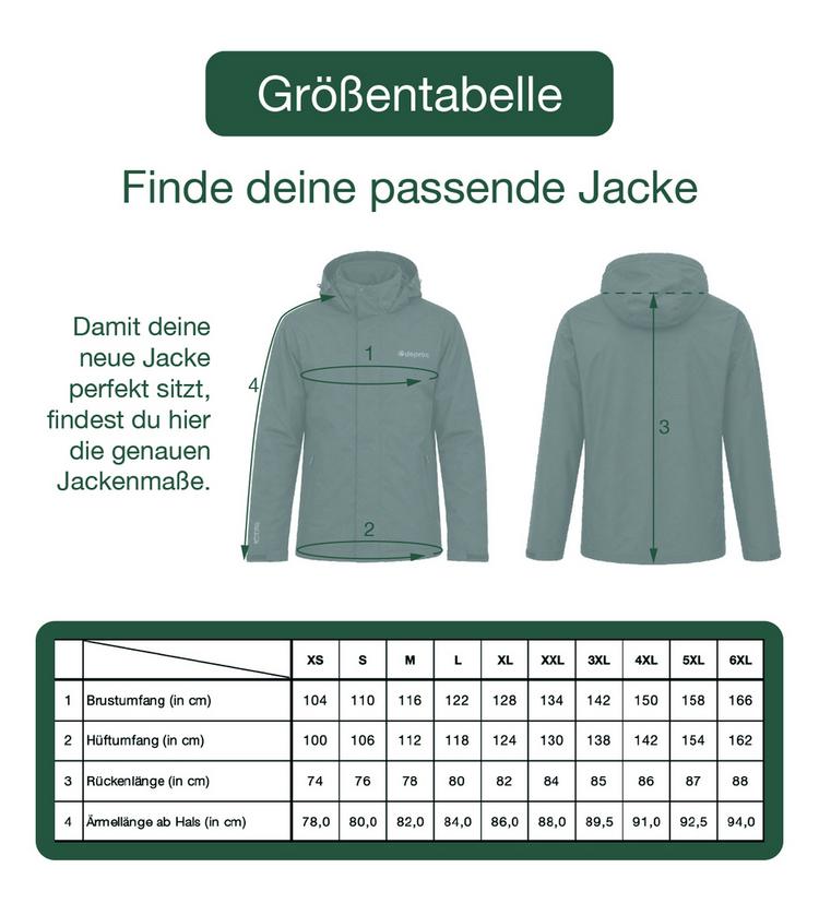 DEPROC active DEPROC active LAVAL MEN Funktionsjacke Herren - black - 0 | SportScheck