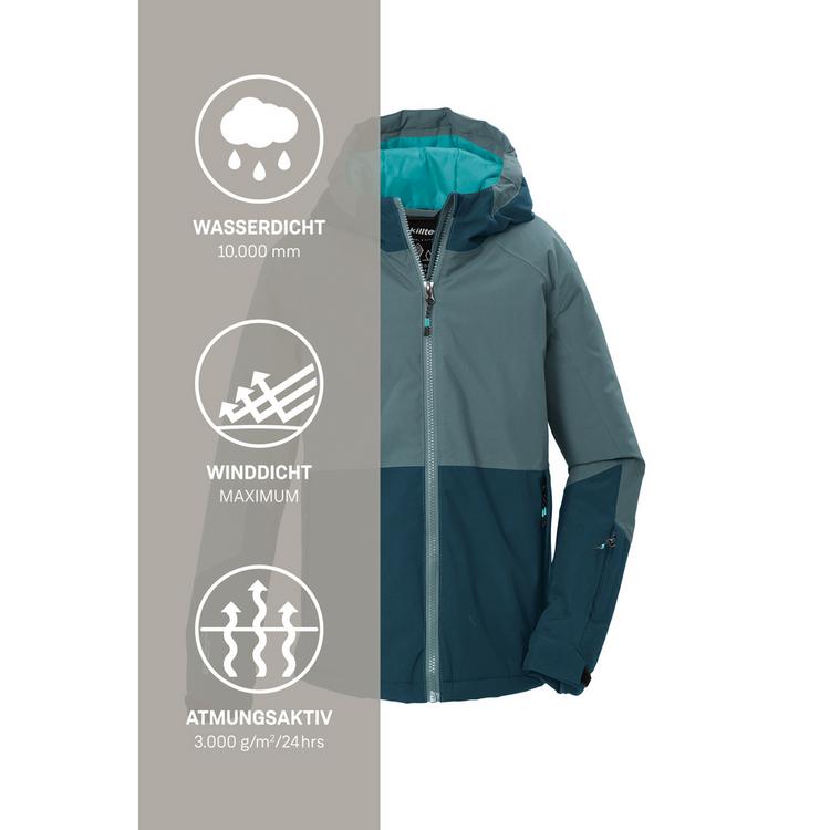 KILLTEC KILLTEC Skijacke mit Kapuze Skijacke Kinder - Blau3019 - 4 | SportScheck