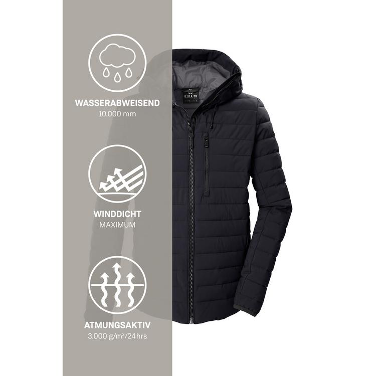 G.I.G.A. DX by killtec G.I.G.A. DX by killtec Steppjacke mit Kapuze Funktionsjacke Herren - Schwarz0110 - 4 | SportScheck