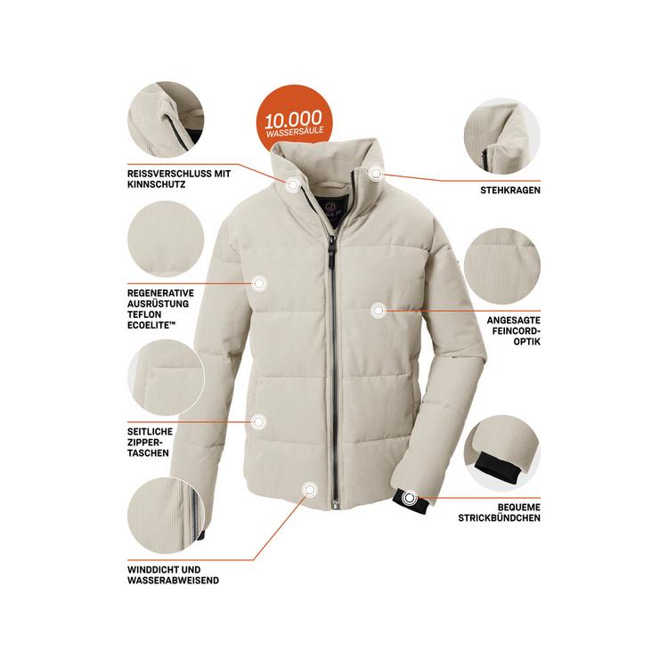 G.I.G.A. DX by killtec G.I.G.A. DX by killtec Steppjacke Softshelljacke Damen - Beige8010 - 3 | SportScheck