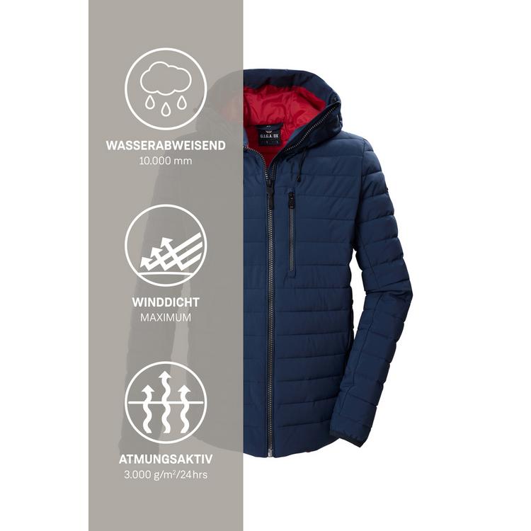 G.I.G.A. DX by killtec G.I.G.A. DX by killtec Steppjacke mit Kapuze Funktionsjacke Herren - Blau3068 - 4 | SportScheck