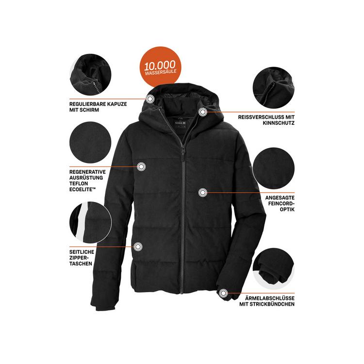 G.I.G.A. DX by killtec G.I.G.A. DX by killtec Steppjacke mit Kapuze Funktionsjacke Herren - Schwarz0110 - 3 | SportScheck