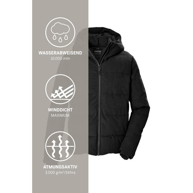 G.I.G.A. DX by killtec G.I.G.A. DX by killtec Steppjacke mit Kapuze Funktionsjacke Herren - Schwarz0110 - 4 | SportScheck