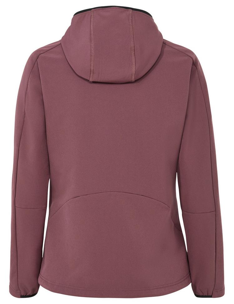 VAUDE VAUDE Women's Elope Stormfleece Hoody Outdoorjacke Damen - ruby dusk - 0 | SportScheck