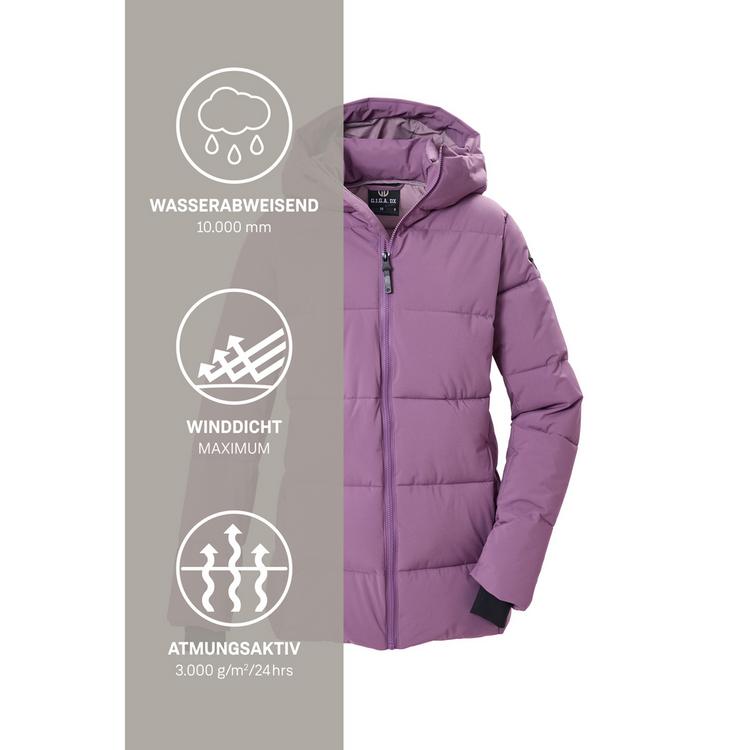 G.I.G.A. DX by killtec G.I.G.A. DX by killtec Steppjacke mit Kapuze Softshelljacke Damen - Violett3910 - 4 | SportScheck