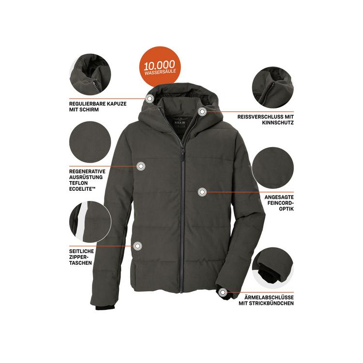 G.I.G.A. DX by killtec G.I.G.A. DX by killtec Steppjacke mit Kapuze Funktionsjacke Herren - Gr&uuml;n2052 - 3 | SportScheck