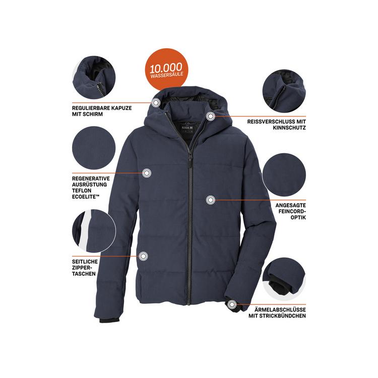 G.I.G.A. DX by killtec G.I.G.A. DX by killtec Steppjacke mit Kapuze Funktionsjacke Herren - Blau3068 - 3 | SportScheck
