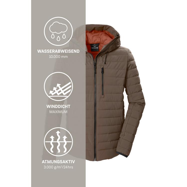 G.I.G.A. DX by killtec G.I.G.A. DX by killtec Steppjacke mit Kapuze Funktionsjacke Herren - Sand8111 - 4 | SportScheck