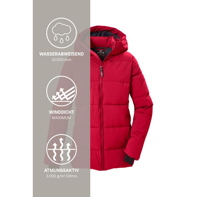 G.I.G.A. DX by killtec G.I.G.A. DX by killtec Steppjacke mit Kapuze Softshelljacke Damen - Rot459 - 4 | SportScheck