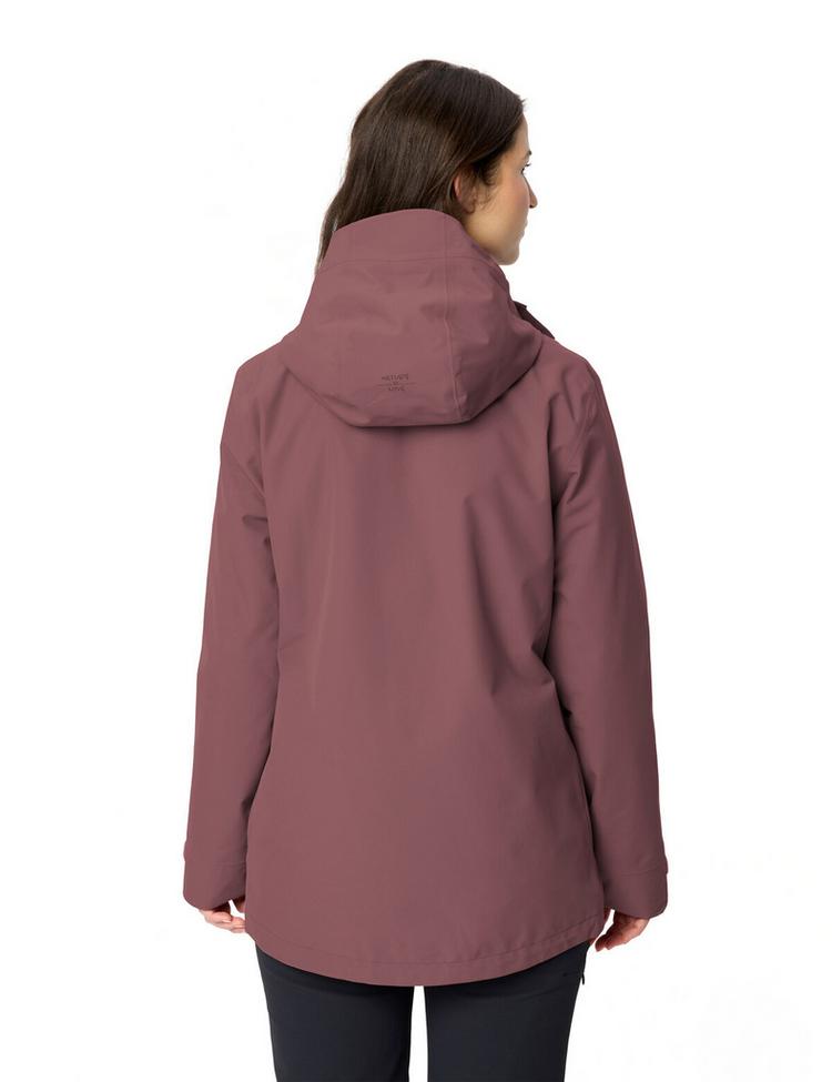 VAUDE VAUDE Women's Neyland 3in1 Jacket Outdoorjacke Damen - ruby dusk - 1 | SportScheck