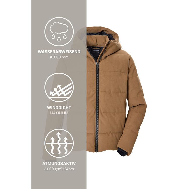 G.I.G.A. DX by killtec G.I.G.A. DX by killtec Steppjacke mit Kapuze Funktionsjacke Herren - Camel - 4 | SportScheck