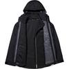 Berghaus M RG ALPHA 2.0 GEMINI 3IN1 JKT Regenjacke Herren - Schwarz01100