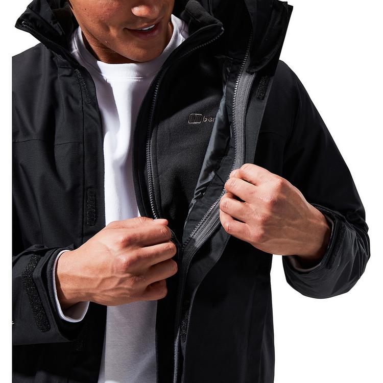 Berghaus Berghaus M RG ALPHA 2.0 GEMINI 3IN1 JKT Regenjacke Herren - Schwarz01100 - 6 | SportScheck