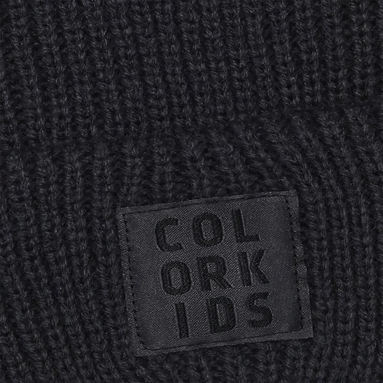 COLORKIDS COLORKIDS Beanie W. Wool Skim&uuml;tze Kinder - Anthrazit - 1 | SportScheck