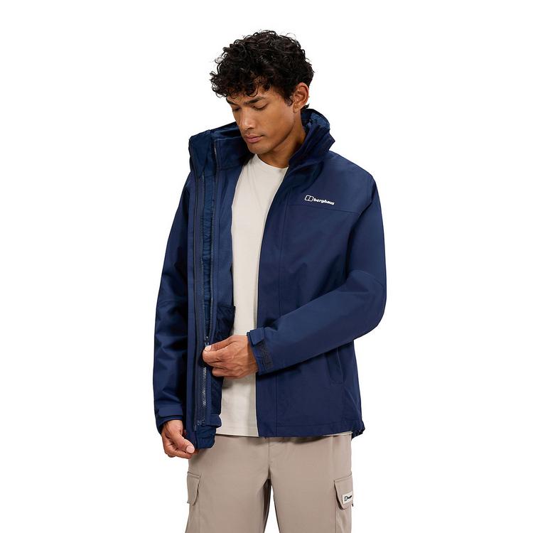Berghaus Berghaus M RG ALPHA 2.0 GEMINI 3IN1 JKT Regenjacke Herren - Blau3010 - 3 | SportScheck