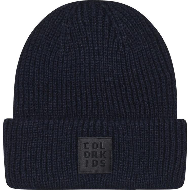 COLORKIDS COLORKIDS Beanie W. Wool Skim&uuml;tze Kinder - Rauchblau - 0 | SportScheck