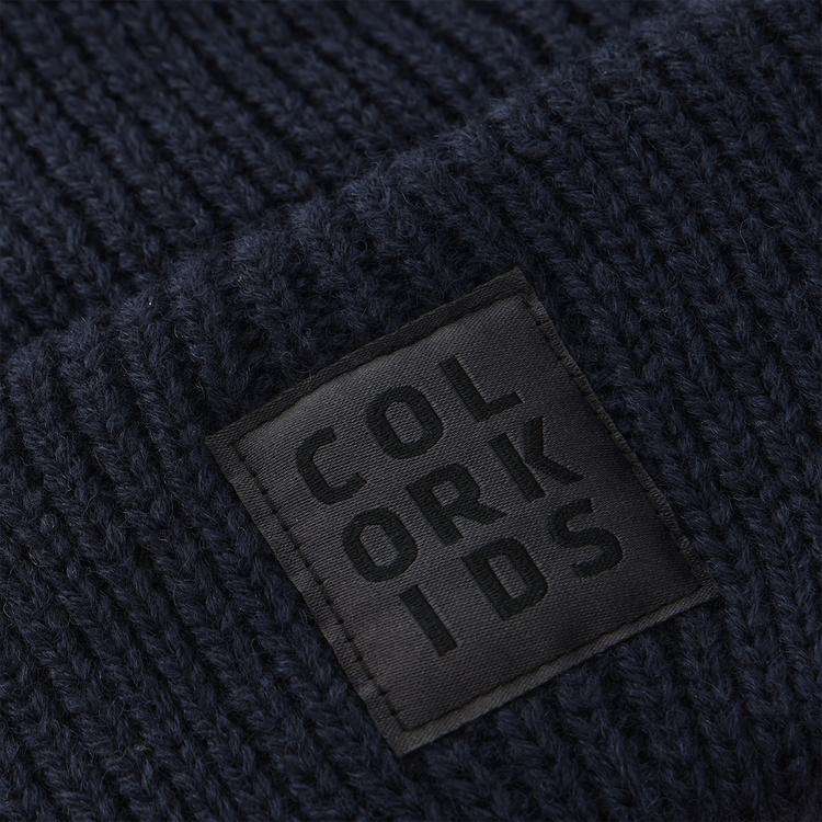 COLORKIDS COLORKIDS Beanie W. Wool Skim&uuml;tze Kinder - Rauchblau - 1 | SportScheck