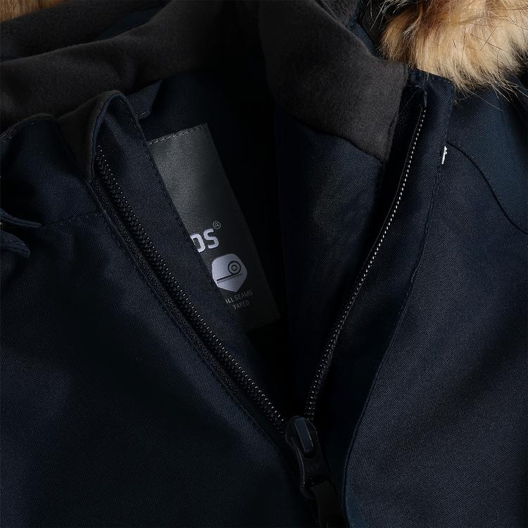 COLORKIDS COLORKIDS W. Fake Fur Skijacke Kinder - Rauchblau - 2 | SportScheck
