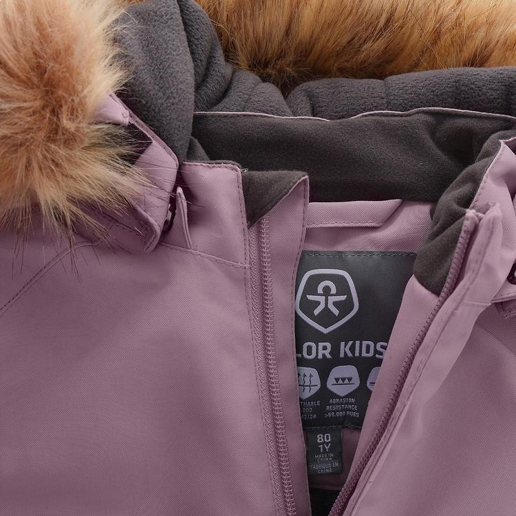 COLORKIDS COLORKIDS W. Fake Fur Skijacke Kinder - Rose - 2 | SportScheck