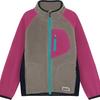 COLORKIDS Teddy Jacket W. Fleece Sleeves Fleecejacke Kinder - Pink