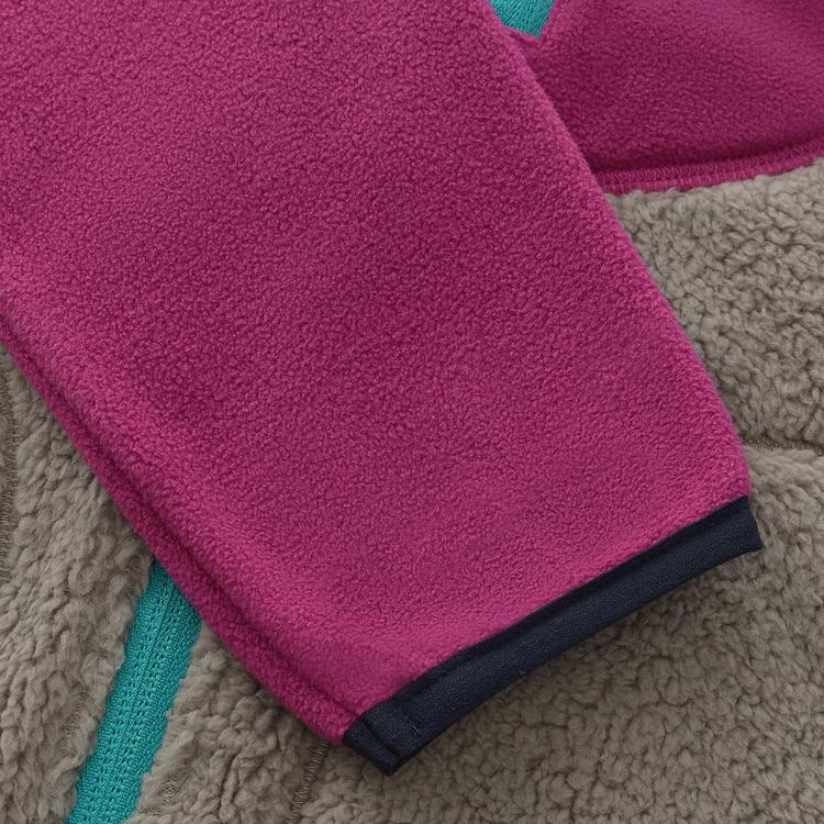 COLORKIDS COLORKIDS Teddy Jacket W. Fleece Sleeves Fleecejacke Kinder - Pink - 2 | SportScheck