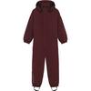 COLORKIDS Coverall W. Contrast Skijacke Kinder - Bordeaux