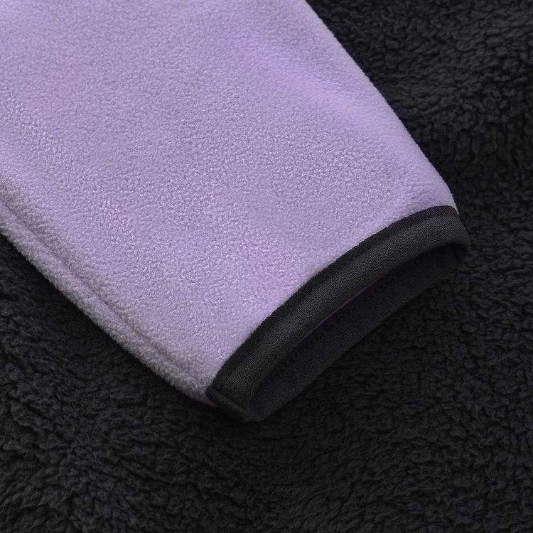 COLORKIDS COLORKIDS Teddy Jacket W. Fleece Sleeves Fleecejacke Kinder - Flieder - 2 | SportScheck
