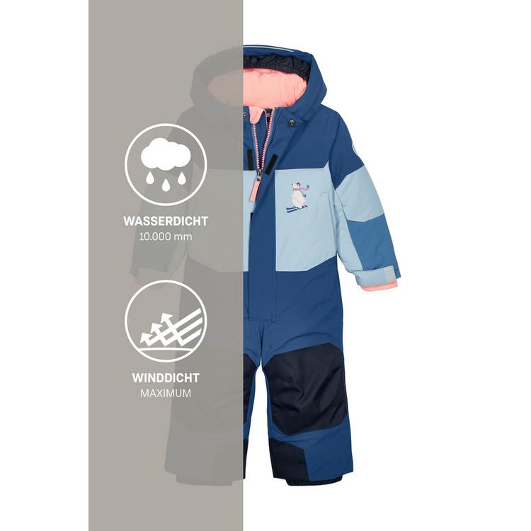 first instinct by killtec first instinct by killtec Funktionsoverall mit Kapuze Skijacke Kinder - Blau - 4 | SportScheck