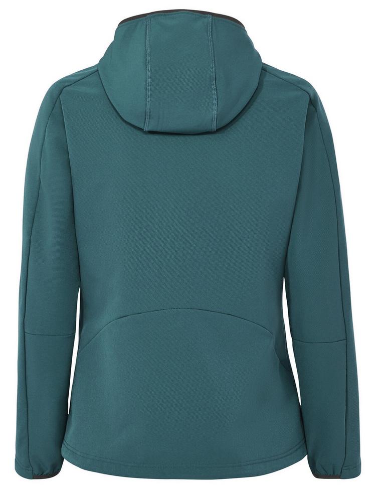 VAUDE VAUDE Women's Elope Stormfleece Hoody Outdoorjacke Damen - dark fjord green - 0 | SportScheck