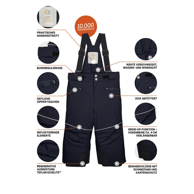 first instinct by killtec first instinct by killtec Skihose Grow-Up Skihose Kinder - Blau3044 - 3 | SportScheck