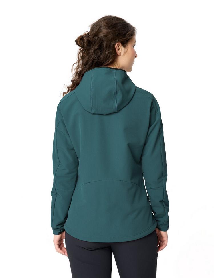 VAUDE VAUDE Women's Elope Stormfleece Hoody Outdoorjacke Damen - dark fjord green - 1 | SportScheck