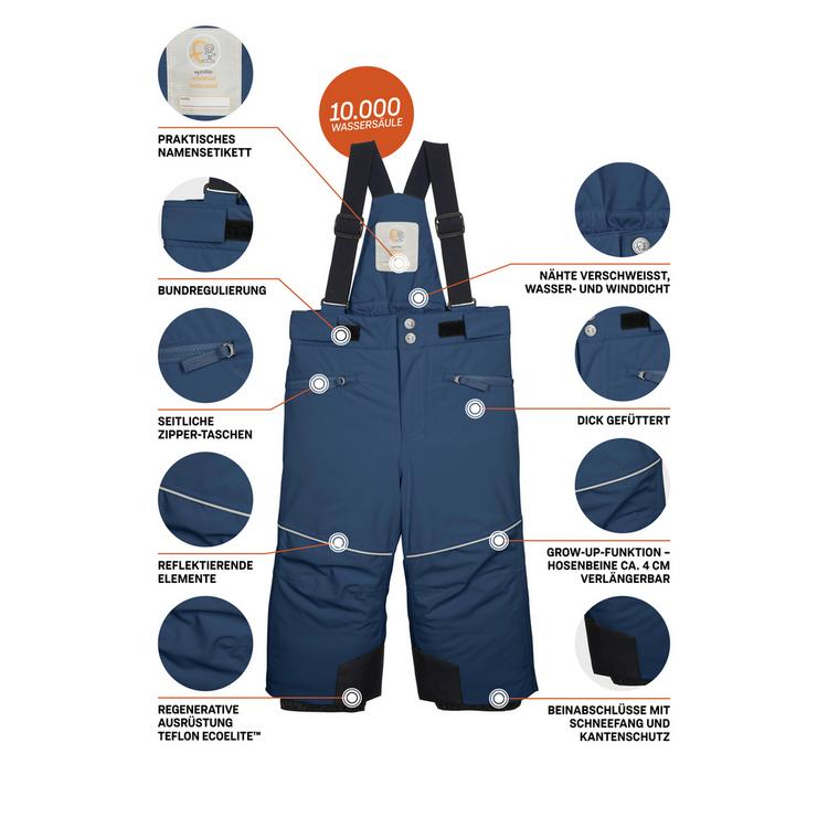 first instinct by killtec first instinct by killtec Skihose Grow-Up Skihose Kinder - Blau - 3 | SportScheck