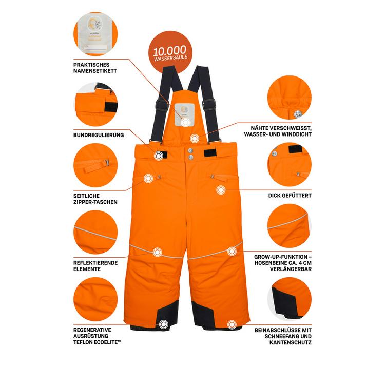 first instinct by killtec first instinct by killtec Skihose Grow-Up Skihose Kinder - Orange5072 - 3 | SportScheck