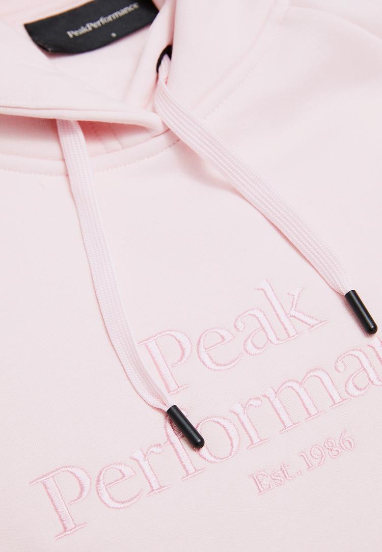 Peak Performance Peak Performance W Original Hood Sweatshirt Damen - rosarot - 0 | SportScheck