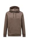 Peak Performance M Original Small Logo Hood Sweatshirt Herren - hellbraun