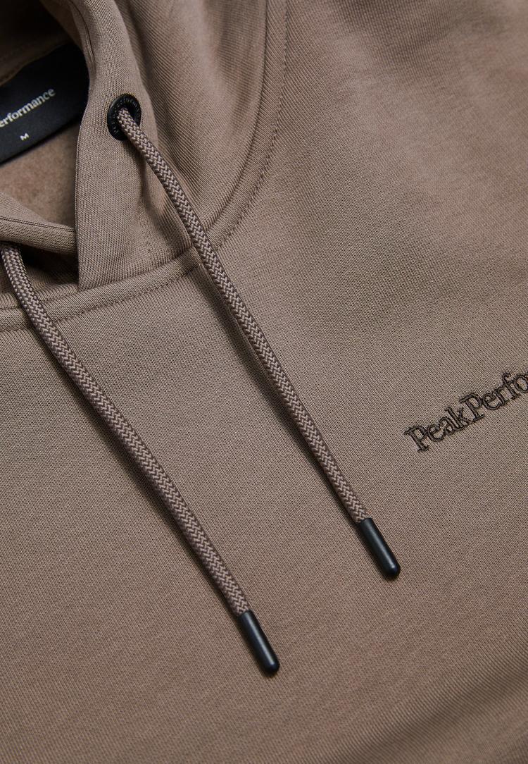Peak Performance Peak Performance M Original Small Logo Hood Sweatshirt Herren - hellbraun - 0 | SportScheck