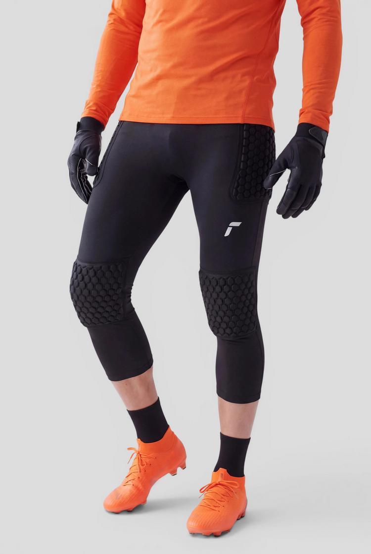 Reusch Reusch Contest 3/4 Short Advance Torwarthose Herren - black / silver - 1 | SportScheck