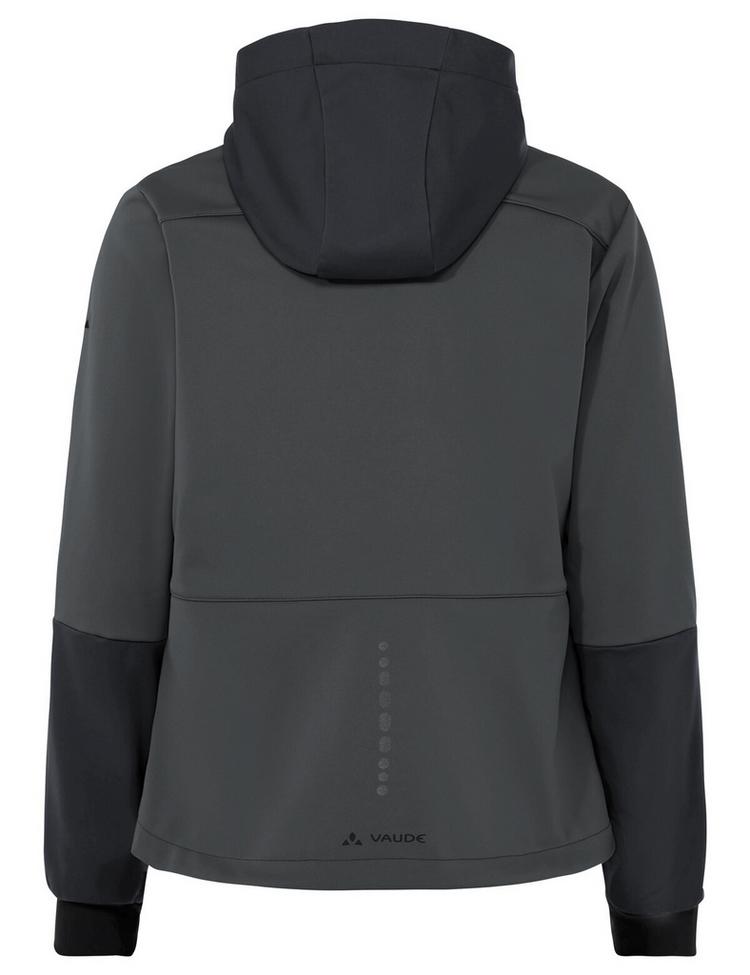 VAUDE VAUDE Women's Qimsa Hooded Softshell Jacket Fahrradjacke Damen - graphite - 0 | SportScheck