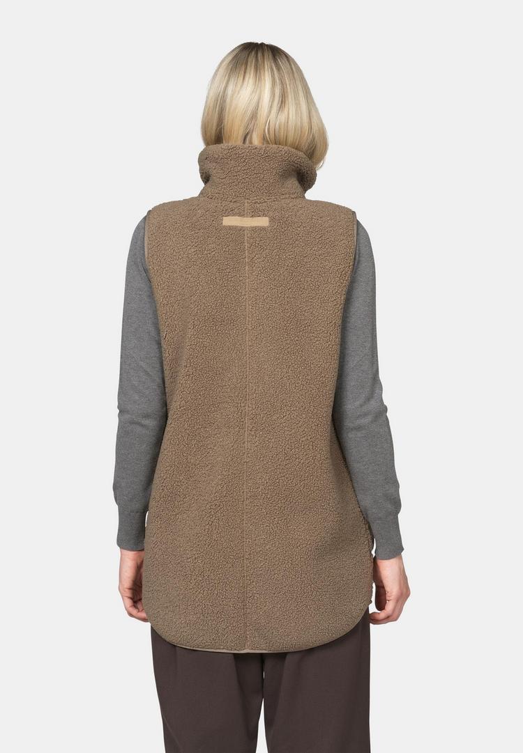 Ilse Jacobsen Ilse Jacobsen BONDEDPILE02 Longweste Damen - Greige - 2 | SportScheck