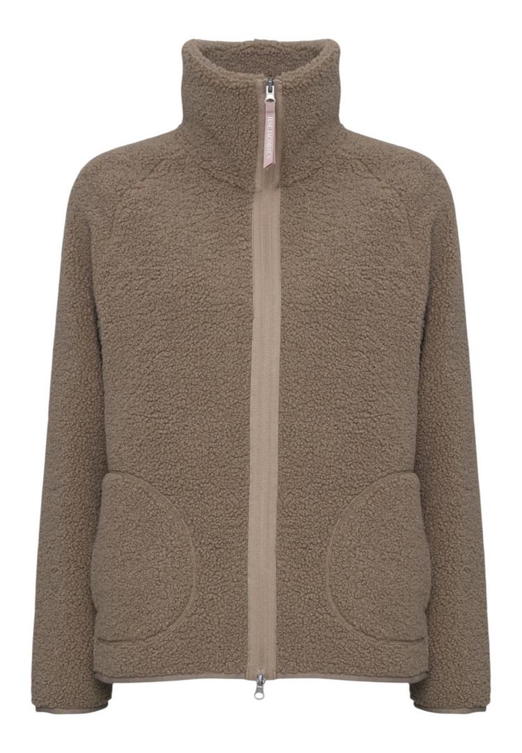 Ilse Jacobsen Ilse Jacobsen BONDEDPILE01 Fleecejacke Damen - Greige - 0 | SportScheck